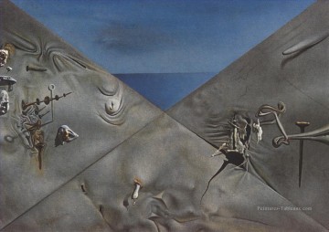 Ciel hyperxiologique Salvador Dali Peinture à l'huile